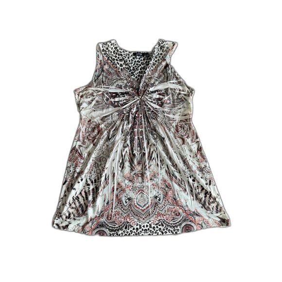 APT 9 Rhinestone runched top - Picture 1 of 8